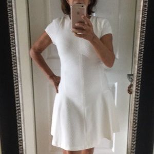 New Dress Banana Republic Petite Textured Knit & Flare.